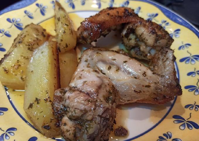 Alitas de pollo adobadas al horno Receta de luhe- Cookpad