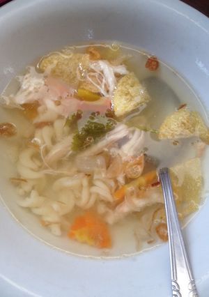 Foto resep Sop Ayam Macaroni