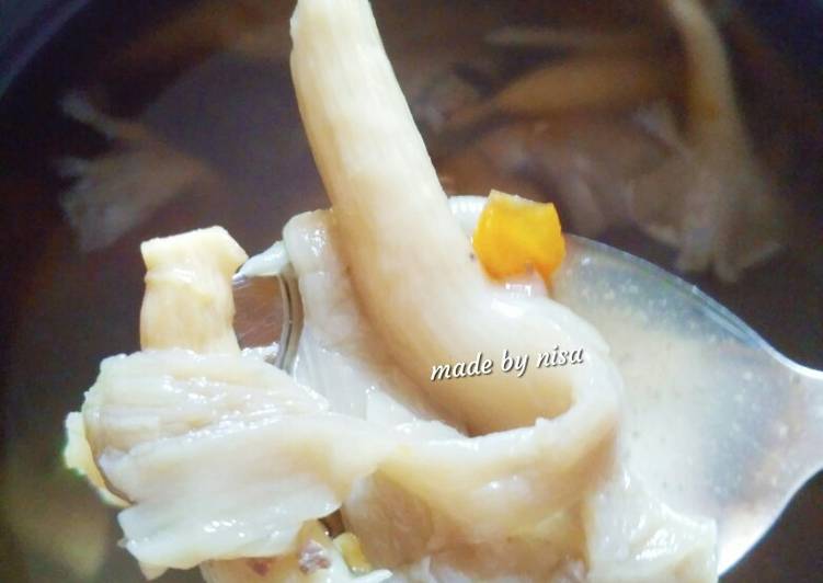 Resep Gulai ampai (jamur tiram kuah bening) #BikinRamadhanBerkesan, Menggugah Selera
