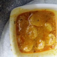 Besan ke gatte A picture of Besan ke gatte.