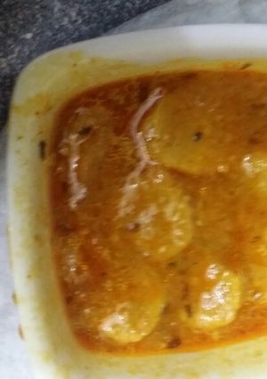 A picture of Besan ke gatte.
