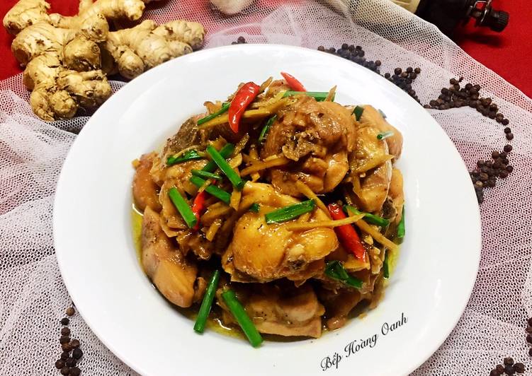 Recipe of Any-night-of-the-week Gà Kho Gừng