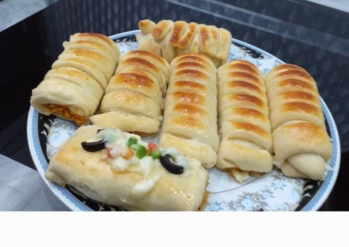 Simple Way to Make Homemade Chicken Roll                    #Cookpad App #Ramadankityari