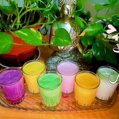 A picture of Colourful Chaas (Buttermilk).