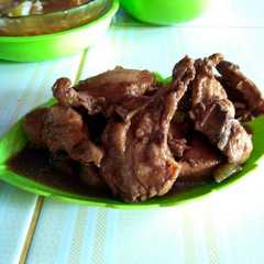 A picture of Ayam Semur Bumbu Malbi.