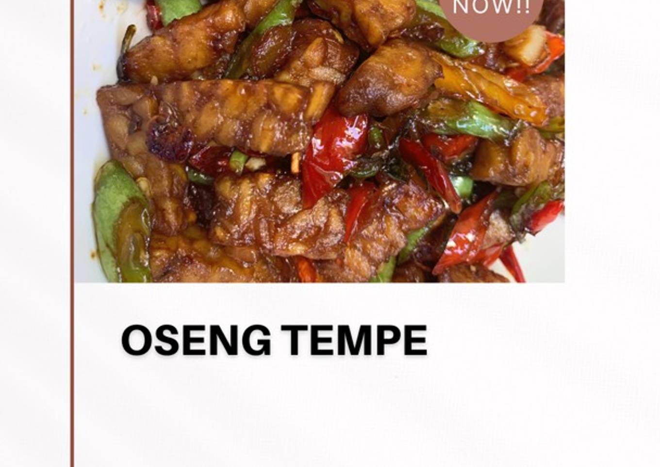 Oseng Tempe