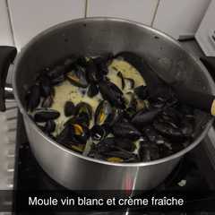 Une photo de Moules à la Crème et au Vin Blanc