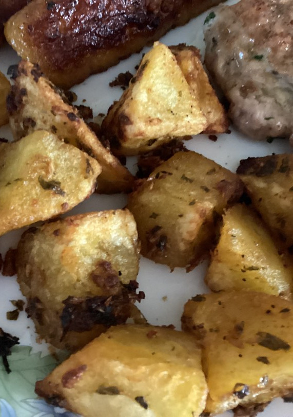 Una foto de Patatas (papas) asadas