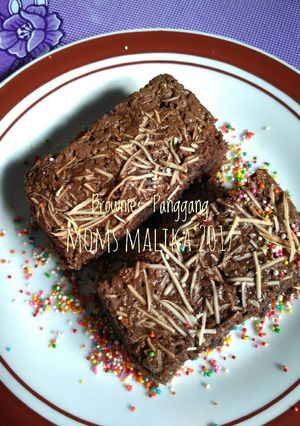 Foto resep Brownies panggang simple