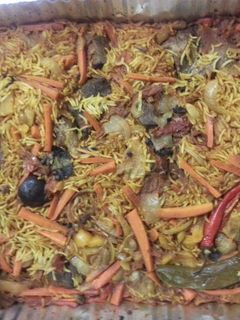 صورة لوصفة طريقة عمل رز بخاري