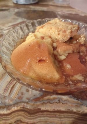 Una foto de Flan de vainilla casero