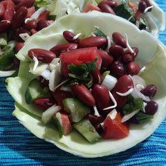A picture of Red Beans Salad.