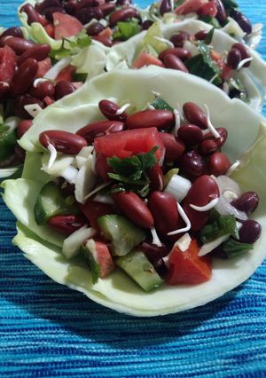 A picture of Red Beans Salad.
