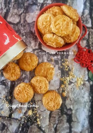 Foto resep Crispy Cheese Cookies
