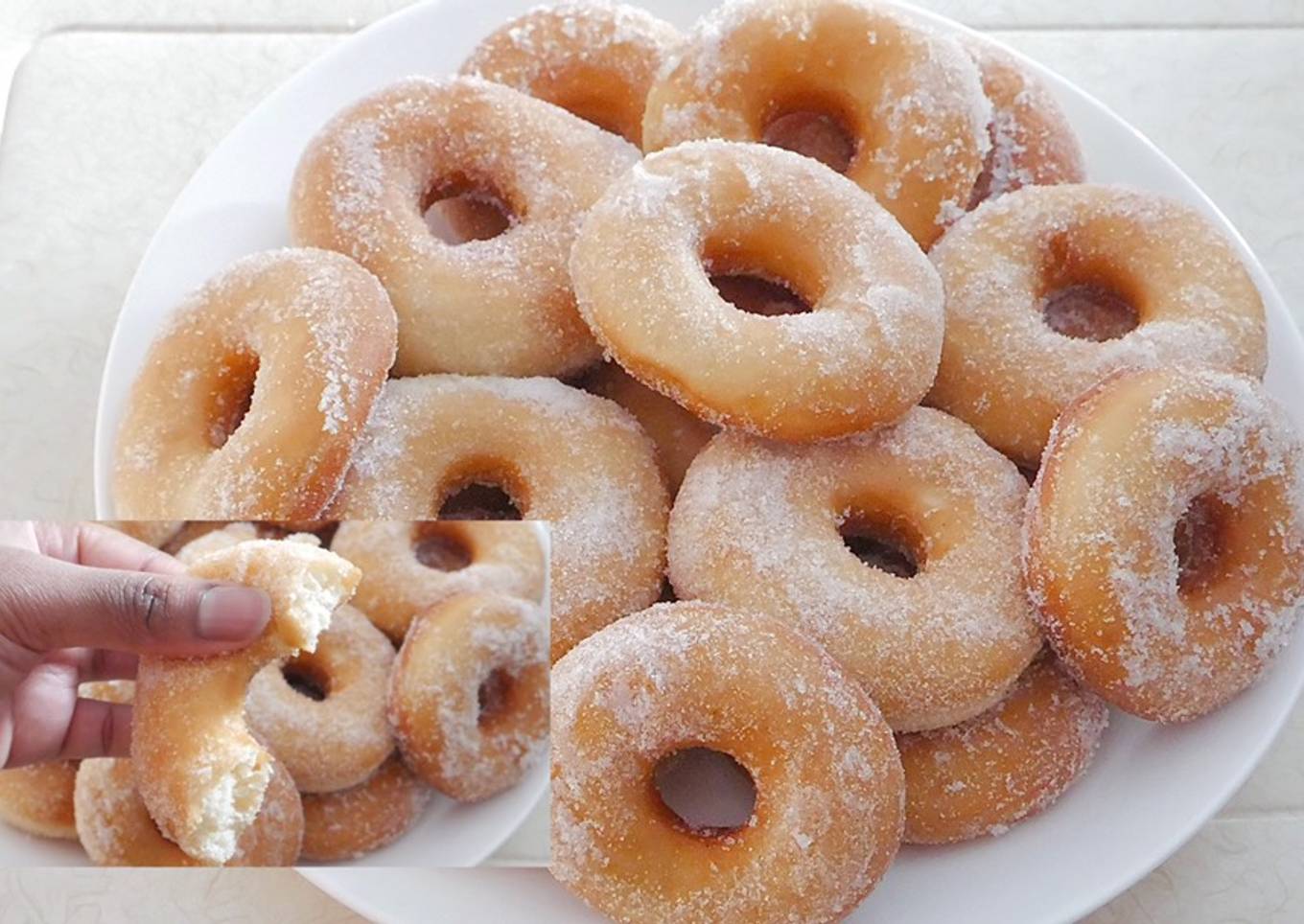 Soft & fluffy donuts