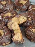 Donas de bananas sin moldes saludables