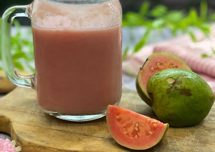 Langkah membuat Jus Jambu ala Tiger Kitchen nikmat