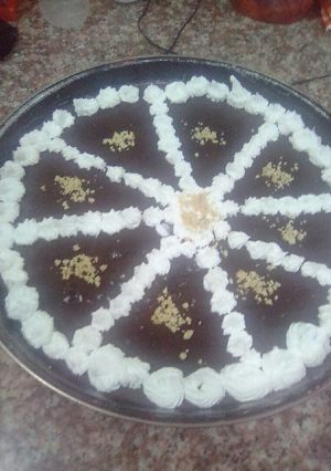 صورة لوصفة جيلي (فلو) بالبسكويت