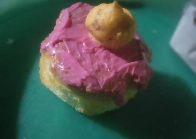 Muffin vanila (Takaran sendok)