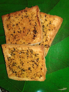 Foto resep Garlic bread (roti tawar)