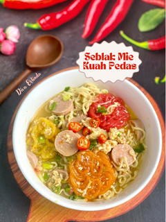 Foto resep Seblak Mie Kuah Pedas