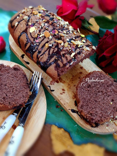 عکسی از دستور کیک قهوه هسته خرما(بدون فر و با پاکت آبمیوه)