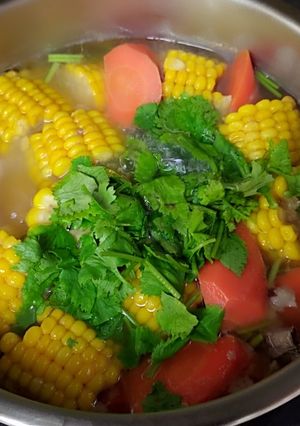 玉米蘿蔔排骨湯 的食譜成品照片
