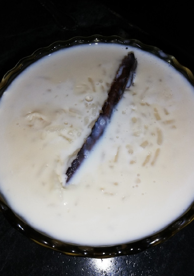 Una foto de Arroz con leche fácil