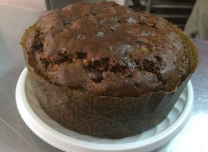 Una foto de Pan de Pascua con levadura