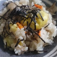 A picture of Easy and  fragrant! Chestnut Rice.