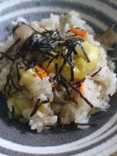 A picture of Easy and fragrant! Chestnut Rice.
