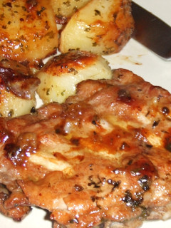 Una foto de Costillas de cerdo lacadas