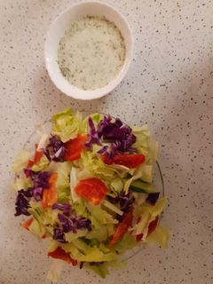 عکسی از دستور سس رژیمی