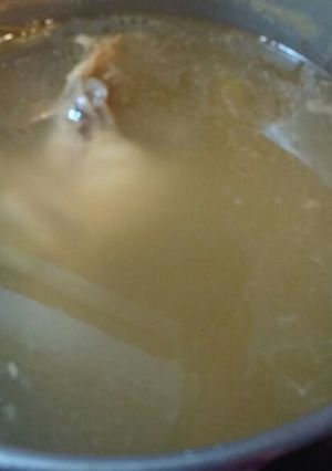 Una foto de Caldo casero