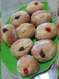 Foto resep Donat bomboloni pemula takaran sendok