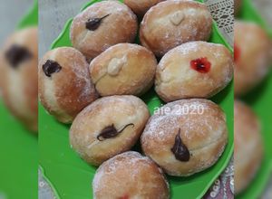 Foto resep Donat bomboloni pemula takaran sendok