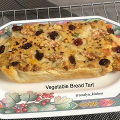 A picture of Vegetable Bread Tart.