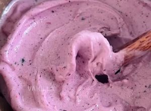Foto de Gelado de Banana e Frutos Vermelhos