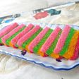 Rainbow Cake Kukus ala Ny. Liem