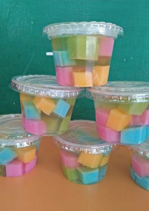 Foto resep Puding Mozaik