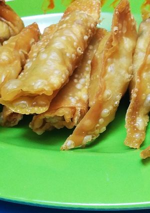 Foto resep Kulit pangsit isi tahu bakso