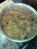 Migas con huesos de puerco