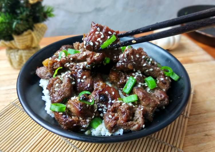 Rahasia Menghidangkan Rice Bowl Beef Bulgogi (Sapi BBQ Korea) Versi Indo Kekinian