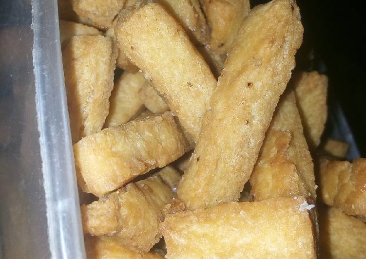 Recipe of Great Milky crunchy chin chin | Simple Recipe For Dinner