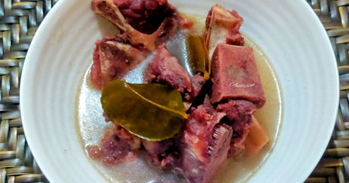 Sop daging sapi favorit batita