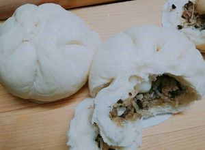 Hình của món Bánh bao nhân thịt(Cách 2) 😜❤.