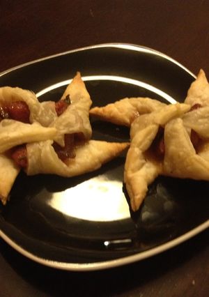 A picture of Sausage n Mushroom Stars.