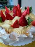 Torta Pavlova alle fragole🍓🍓🍓