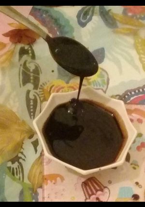 صورة لوصفة صوص الشكلاطة Sauce chocolate