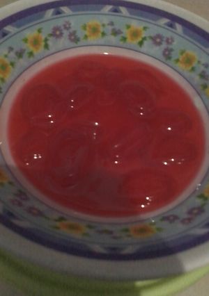 Foto resep Kolang kaling merah